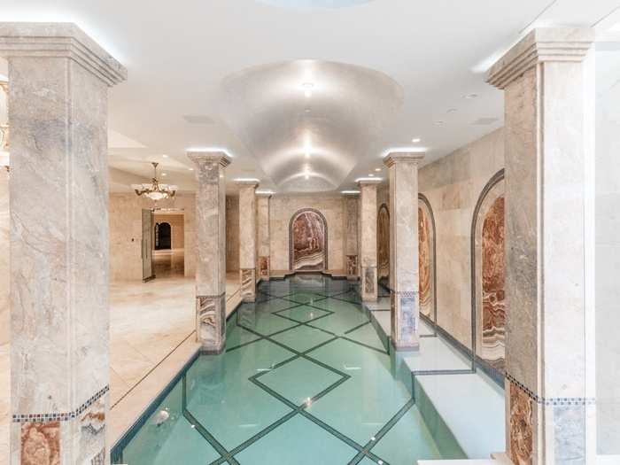 ... and an indoor pool.