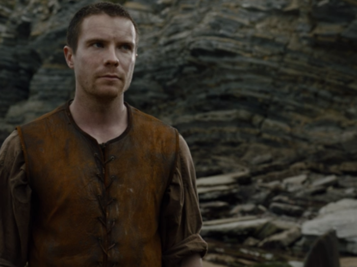 The most confident: Gendry and his war hammer