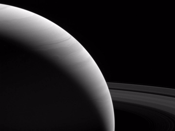 On its last dives through the rings, Cassini will also able to analyze samples of Saturn