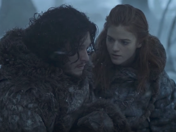 4. Jon Snow and Ygritte