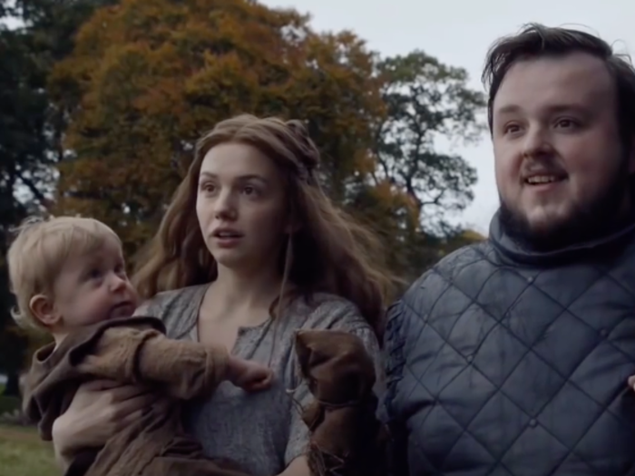9. Samwell Tarly and Gilly