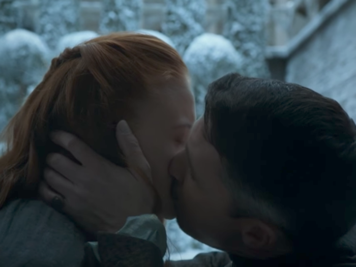 14. Sansa Stark and Lord Petyr "Littlefinger" Baelish