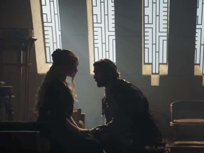 16. Daenerys Targaryen and Daario Naharis