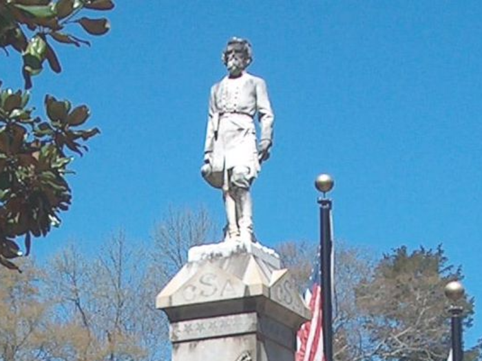 Nathan Bedford Forrest: 3 statues, busts, and monuments on public land