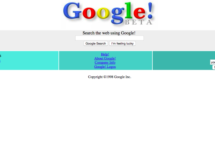 Google: 1998