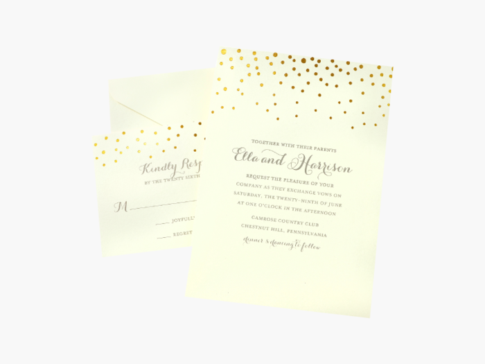 TEXAS: Wedding invitations