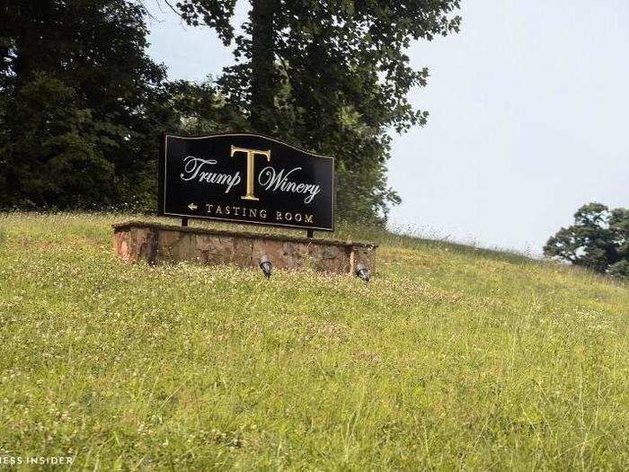 The Trump Winery — originally the Kluge Winery, which was bought by Trump in 2011 — is located in the rolling green hills outside of Charlottesville, Virginia, minutes from another more historical presidential estate, Thomas Jefferson