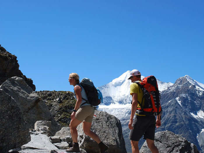 It also links to a hiking trail, called Europaweg, which a rock avalanche had blocked since 2010.