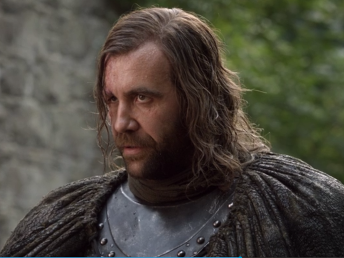 Sandor "The Hound" Clegane - season one