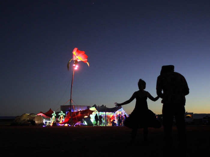 AfrikaBurn follows the same set of principles as Burning Man. Nothing is for sale but ice.