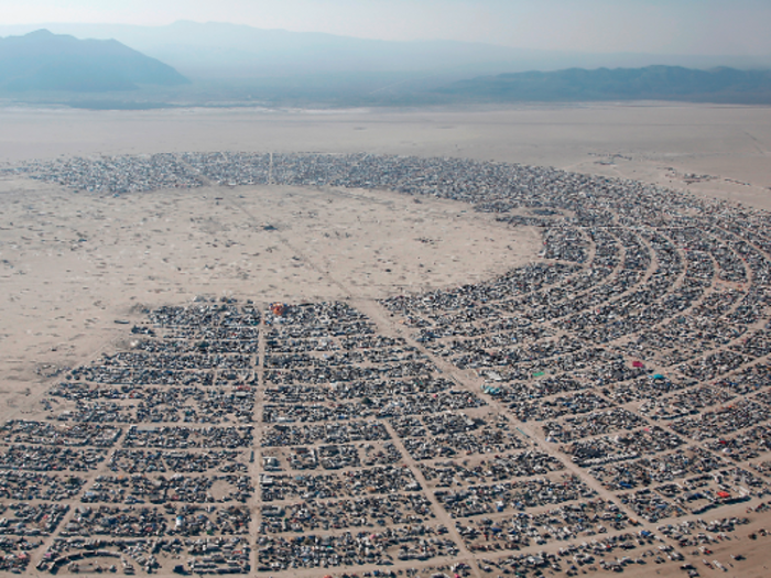 Larry Harvey, cofounder of Burning Man, actually wrote the principles 20 years after the first event on a beach in San Francisco, as guidelines for the new "Regional Network."