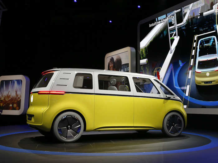 Volkswagen said the vehicle is equipped with lidar, radar, cameras, and ultrasonic sensors, making it fully autonomous.