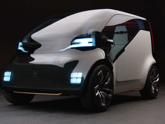 6. Honda first showed teaser images of its NeuV concept car in December, but it officially made its debut at CES.