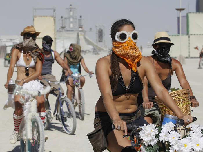 By 2012, Burning Man had skyrocketed to over 56,000 people.