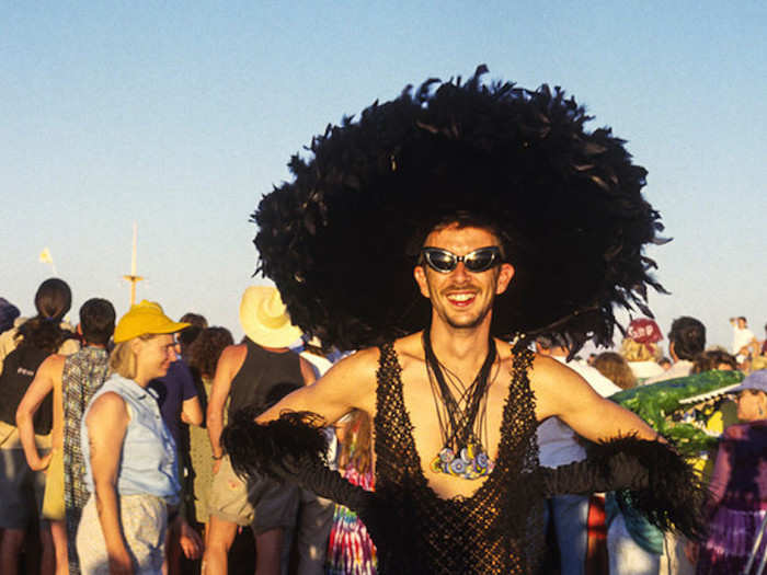 Starting in the early 1990s, many festival attendees also dressed in costumes that challenged gender expectations.