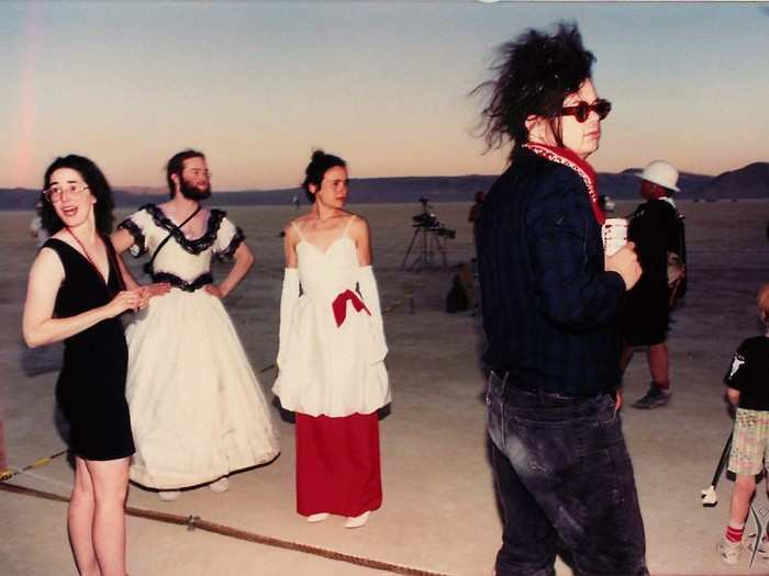 By 1990, when Burning Man had grown to around 350 attendees, people began experimenting with punk-inspired costumes.