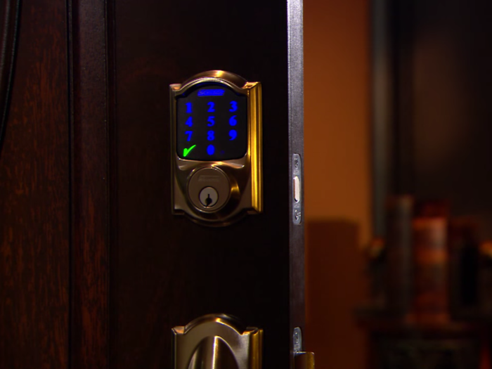 Smart door locks.