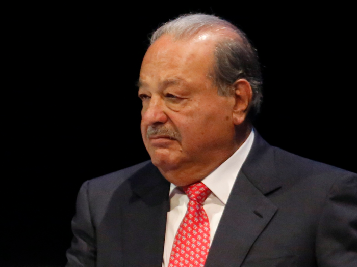 Mexican billionaire Carlos Slim