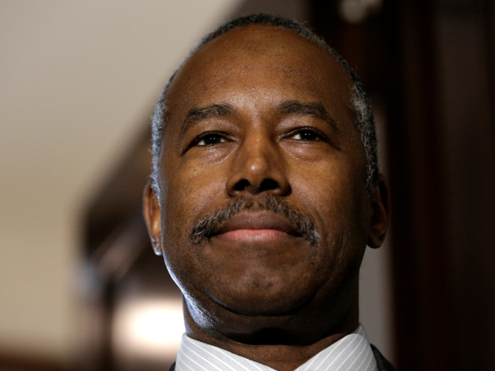 Dr. Ben Carson, now the secretary of the Department of Housing and Urban Development