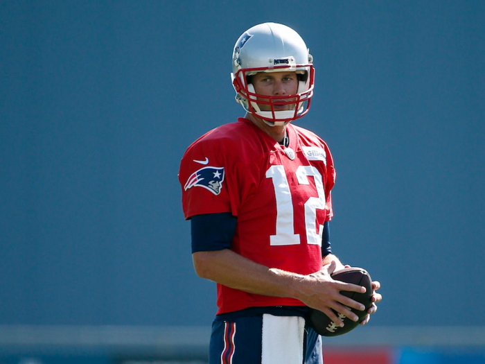 New England Patriots quarterback Tom Brady