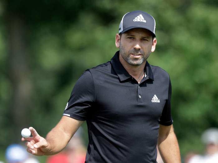 Golfer Sergio Garcia