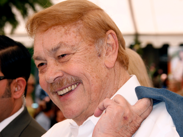 Former Los Angeles Lakers owner Jerry Buss