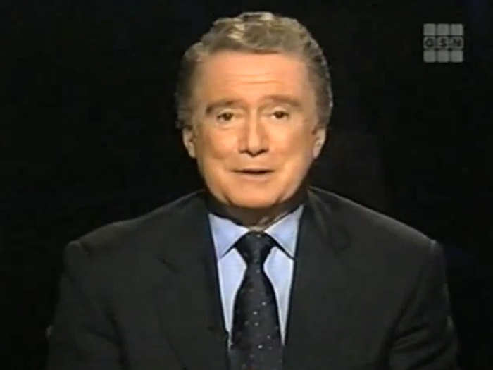 TV host Regis Philbin