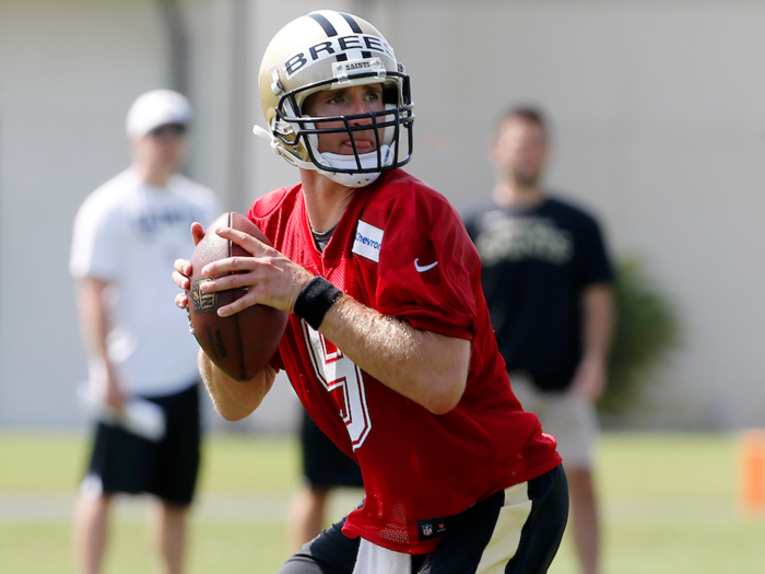 New Orleans Saints quarterback Drew Brees