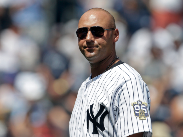 Former New York Yankees shortstop Derek Jeter