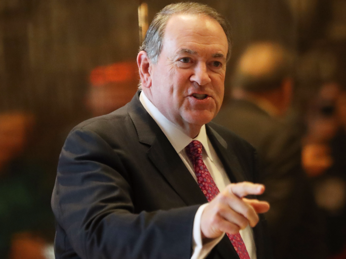 Former Arkansas Gov. Mike Huckabee