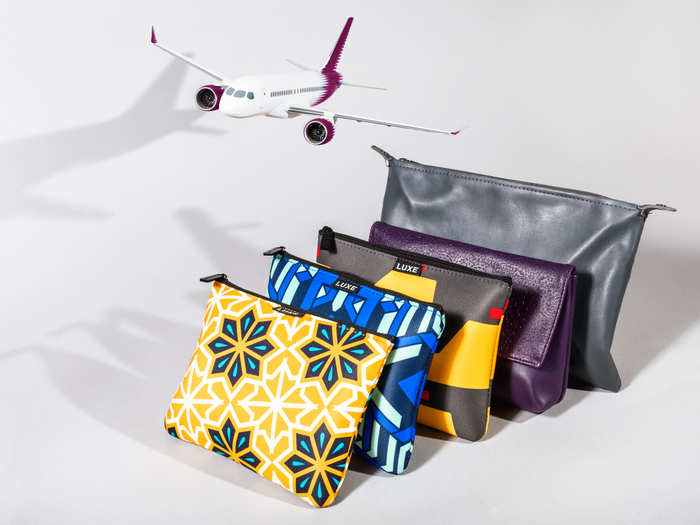 As for their amenity kits, they come in a variety of designs and colors.