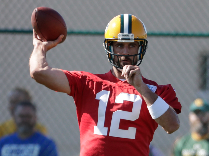 2. Aaron Rodgers, Green Bay Packers
