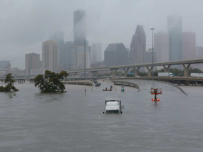 Hurricane Harvey made landfall on sprawling Houston, Texas on August 25, 2017. The racially diverse city has more than two million residents.