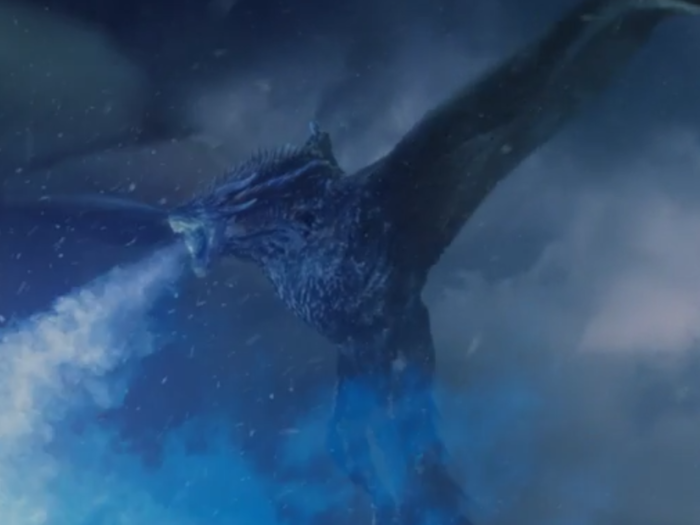 The greatest fire the North has ever seen: The Night King and Viserion