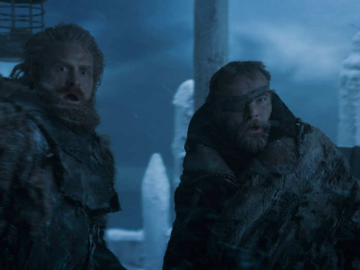 The luckiest: Tormund Giantsbane and Beric Dondarrion