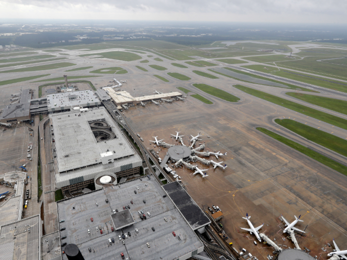 George Bush Airport, one of Houston