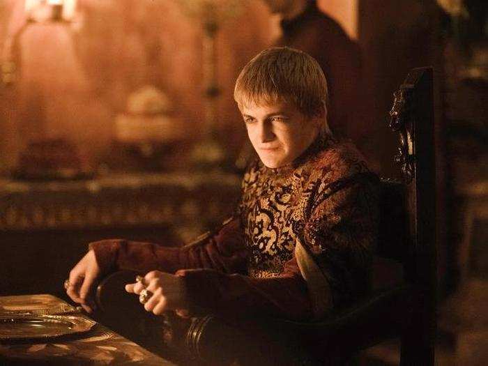 When Cersei lets their monstrous son Joffrey take the Iron Throne.