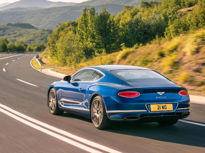 According to Bentley, the GT can do 0-60 mph in 3.6 seconds and it can reach a top speed of 207 mph.