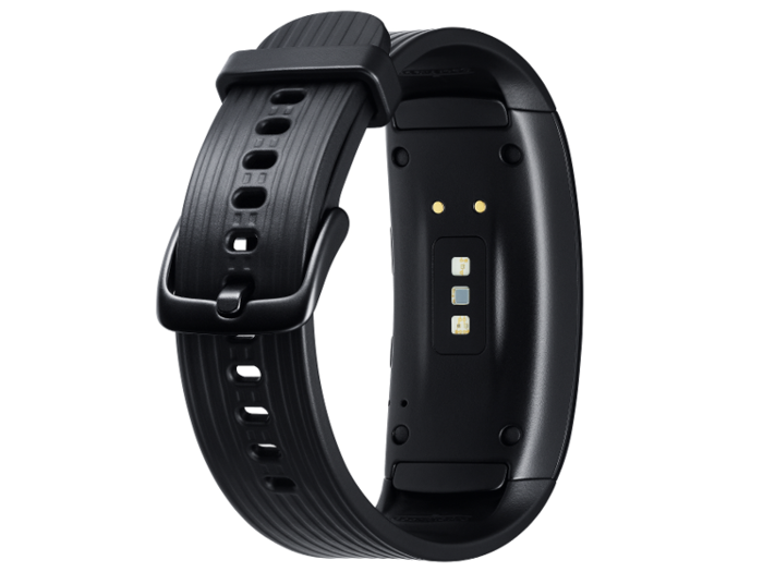 That band has an updated heart-rate sensor and built-in GPS tracking.