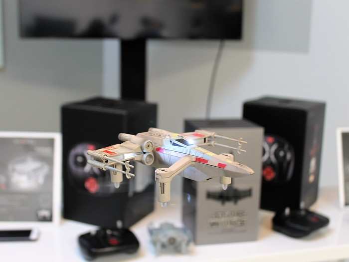 And speaking of spaceships. Drone company Propel is releasing these neat, palm-sized "Star Wars" combat drones for $179 each, starting later this year.