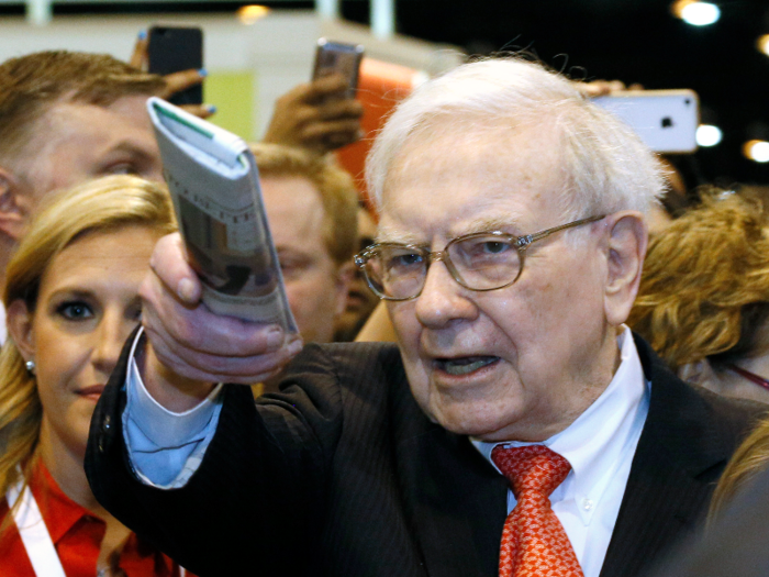 Buffett starts his morning by reading The Wall Street Journal, USA Today, and Forbes, according to CNBC.