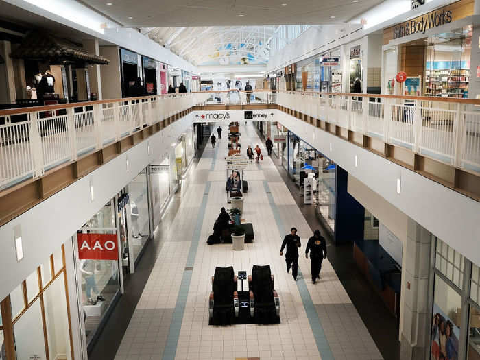 Since a department store often pays a large part of its mall