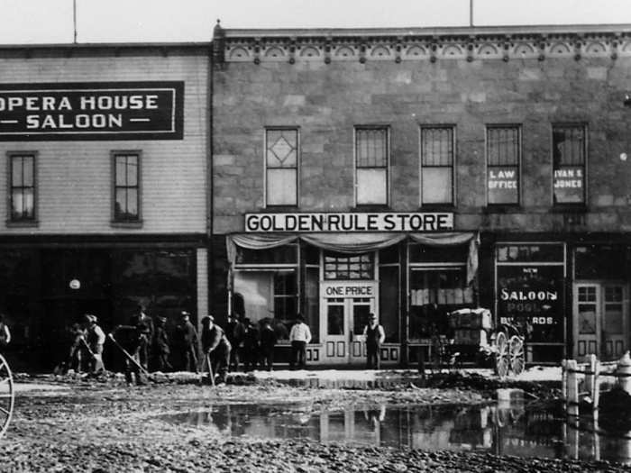 James Cash Penney launched his first store, called the Golden Rule, in 1902 in Kemmerer, Wyoming. By 1913, he had opened 34 (non-mall) stores, which he consolidated under the JCPenney Company name that year.