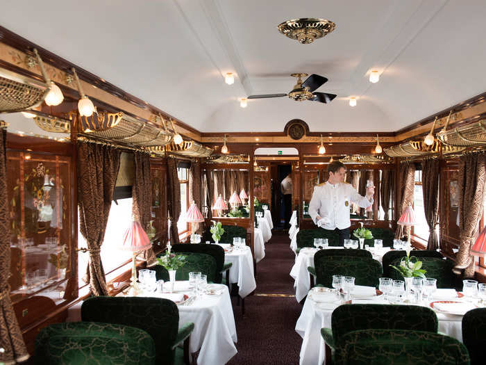 The century-old Orient Express transports riders to the golden age of rail travel, with its four-course dinners and black-tie glamour. It runs from London to Venice in two days.