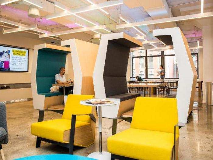 The Two Sigma Ventures offices were bright and airy.