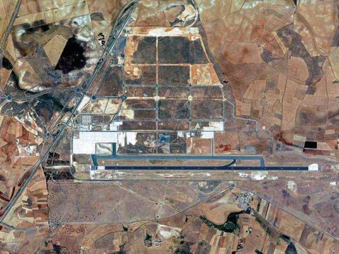 An airport in Ciudad Real, Spain, sat vacant just three years after it was constructed. It cost 400 million euros and served 10 million fewer passengers than expected.