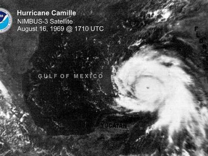 Hurricane Camille, 1969 - 175 mph