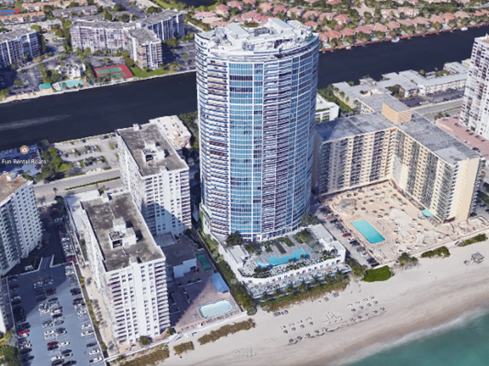 The newest oceanfront condominium in the president