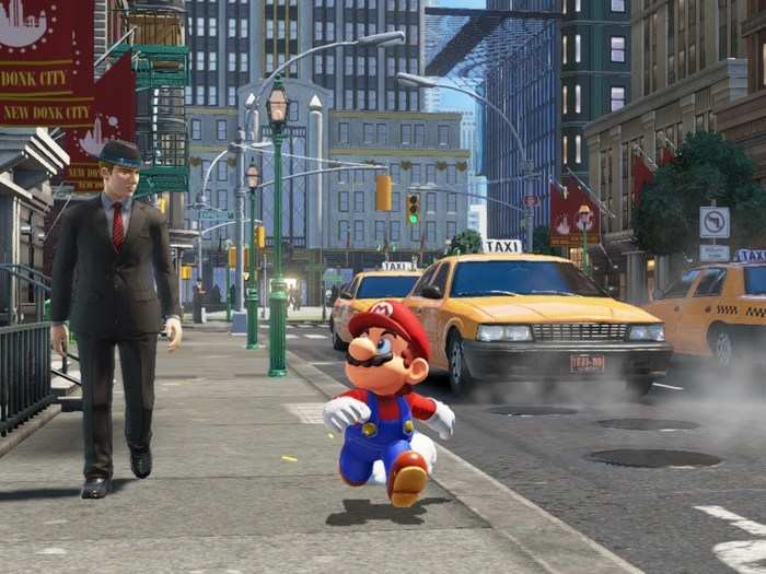 1. "Super Mario Odyssey" on the Nintendo Switch