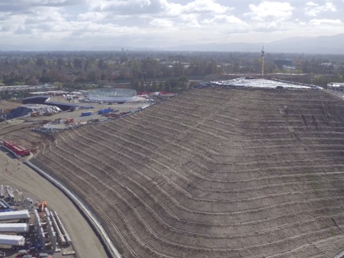 "Hard to know which is more beautiful, the building or that pile of dirt," Apple CEO Tim Cook told Vogue last year.